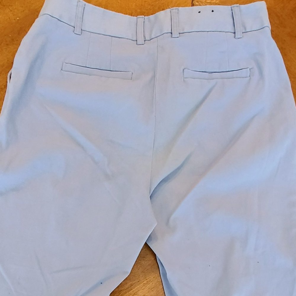 Jones New York Light Blue Grace Ankle Length Trousers (Size 2) - Picture 6 of 6